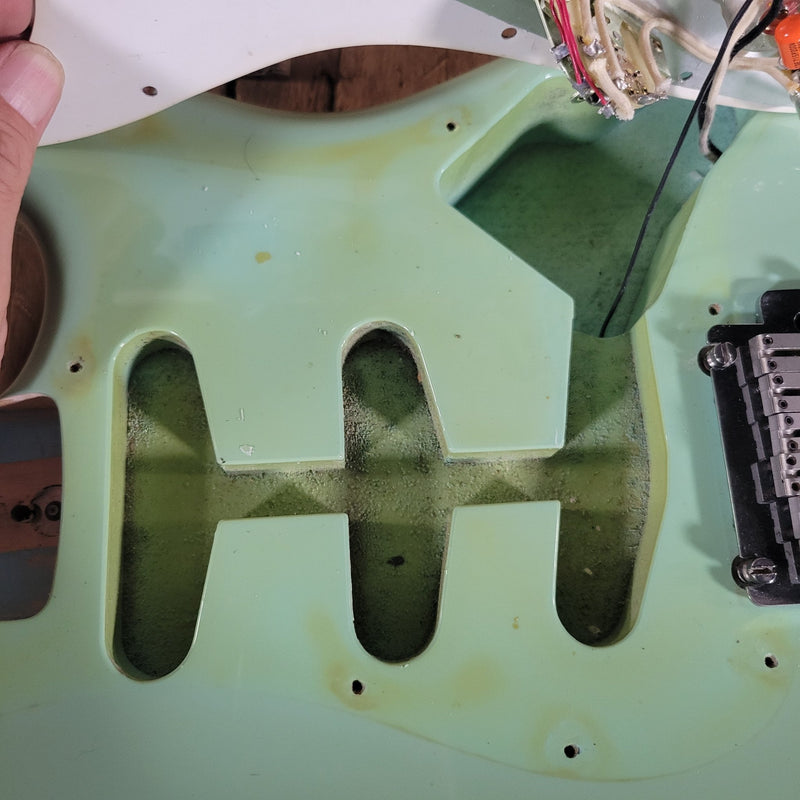 Fender Yngwie Malmsteen Stratocaster "Standard" Japan model 027 - 2702 ST - 72 EX/IM Sonic Blue 1989 - 1990 - Mahar's Vintage Guitars