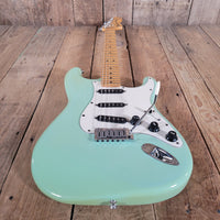 Fender Yngwie Malmsteen Stratocaster "Standard" Japan model 027 - 2702 ST - 72 EX/IM Sonic Blue 1989 - 1990 - Mahar's Vintage Guitars