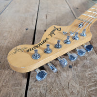 Fender Yngwie Malmsteen Stratocaster "Standard" Japan model 027 - 2702 ST - 72 EX/IM Sonic Blue 1989 - 1990 - Mahar's Vintage Guitars