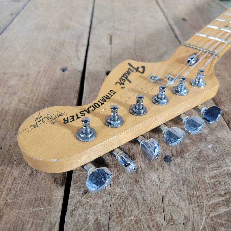 Fender Yngwie Malmsteen Stratocaster "Standard" Japan model 027 - 2702 ST - 72 EX/IM Sonic Blue 1989 - 1990 - Mahar's Vintage Guitars
