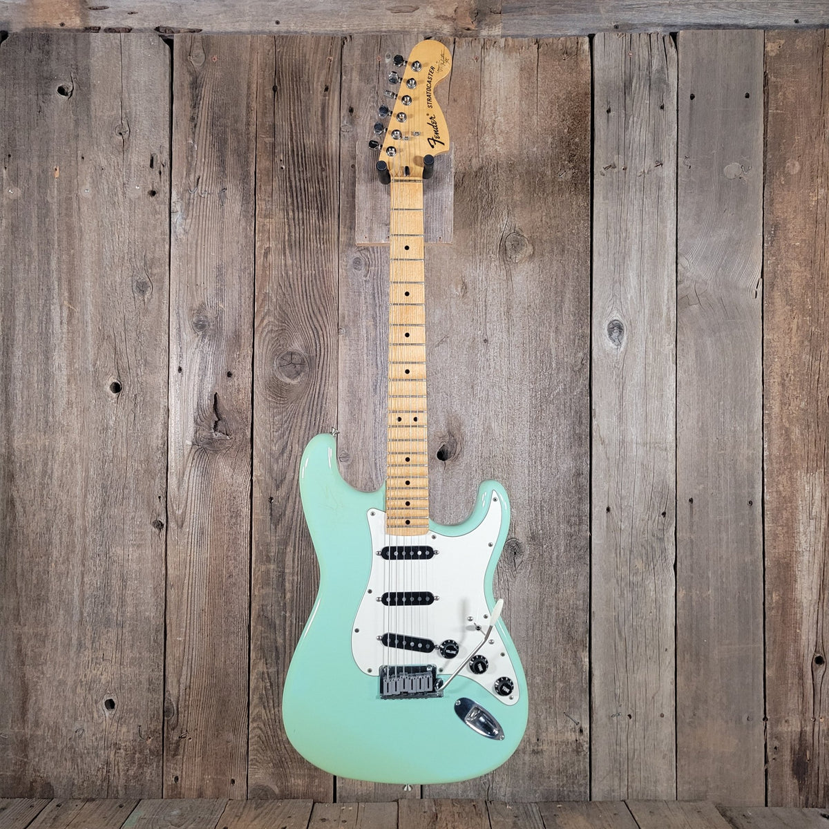 Fender Yngwie Malmsteen Stratocaster "Standard" Japan model 027 - 2702 ST - 72 EX/IM Sonic Blue 1989 - 1990 - Mahar's Vintage Guitars