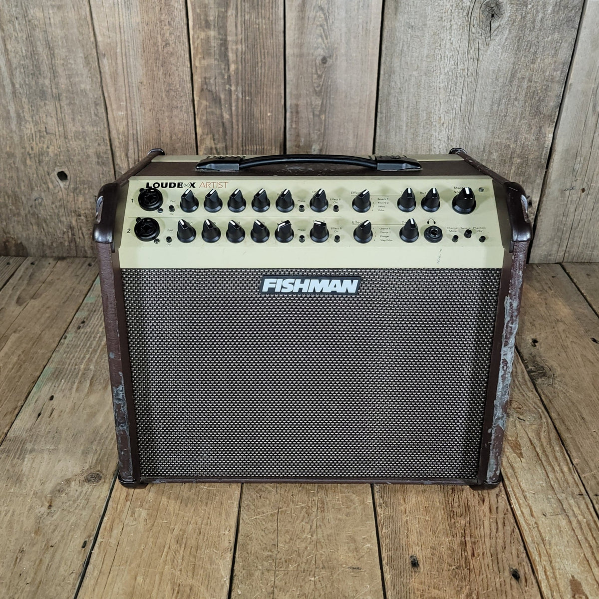 Fishman Loudbox Artist LBX600 Acoustic Guitar Amp 2016 – 120 Watts, Dual Channels, Pro - Quality Tone - Mahar's Vintage Guitars