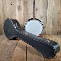 Framus Tenor 4 String Banjo w/ Chipboard Case - Mahar's Vintage Guitars