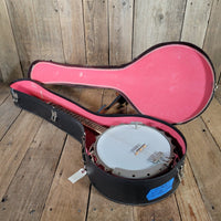 Framus Tenor 4 String Banjo w/ Chipboard Case - Mahar's Vintage Guitars