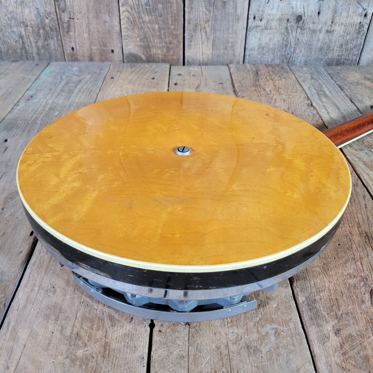 Framus Tenor 4 String Banjo w/ Chipboard Case - Mahar's Vintage Guitars