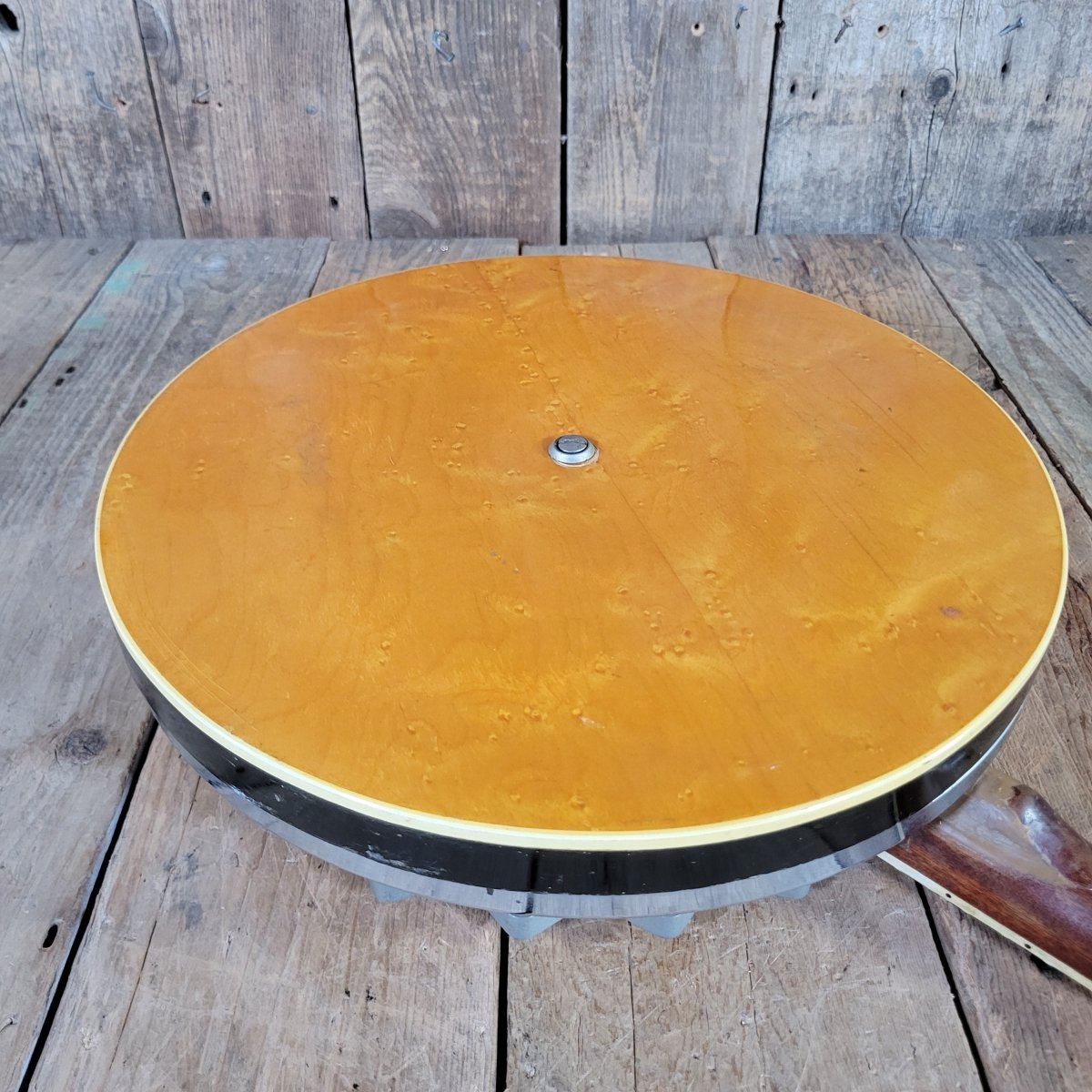 Framus Tenor 4 String Banjo w/ Chipboard Case - Mahar's Vintage Guitars