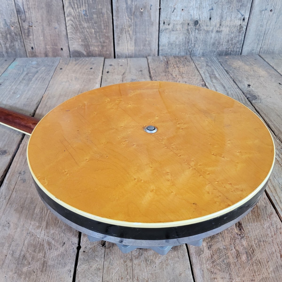 Framus Tenor 4 String Banjo w/ Chipboard Case - Mahar's Vintage Guitars