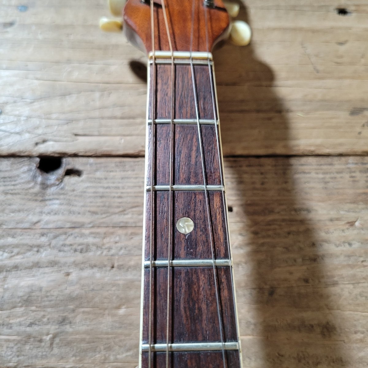Framus Tenor 4 String Banjo w/ Chipboard Case - Mahar's Vintage Guitars
