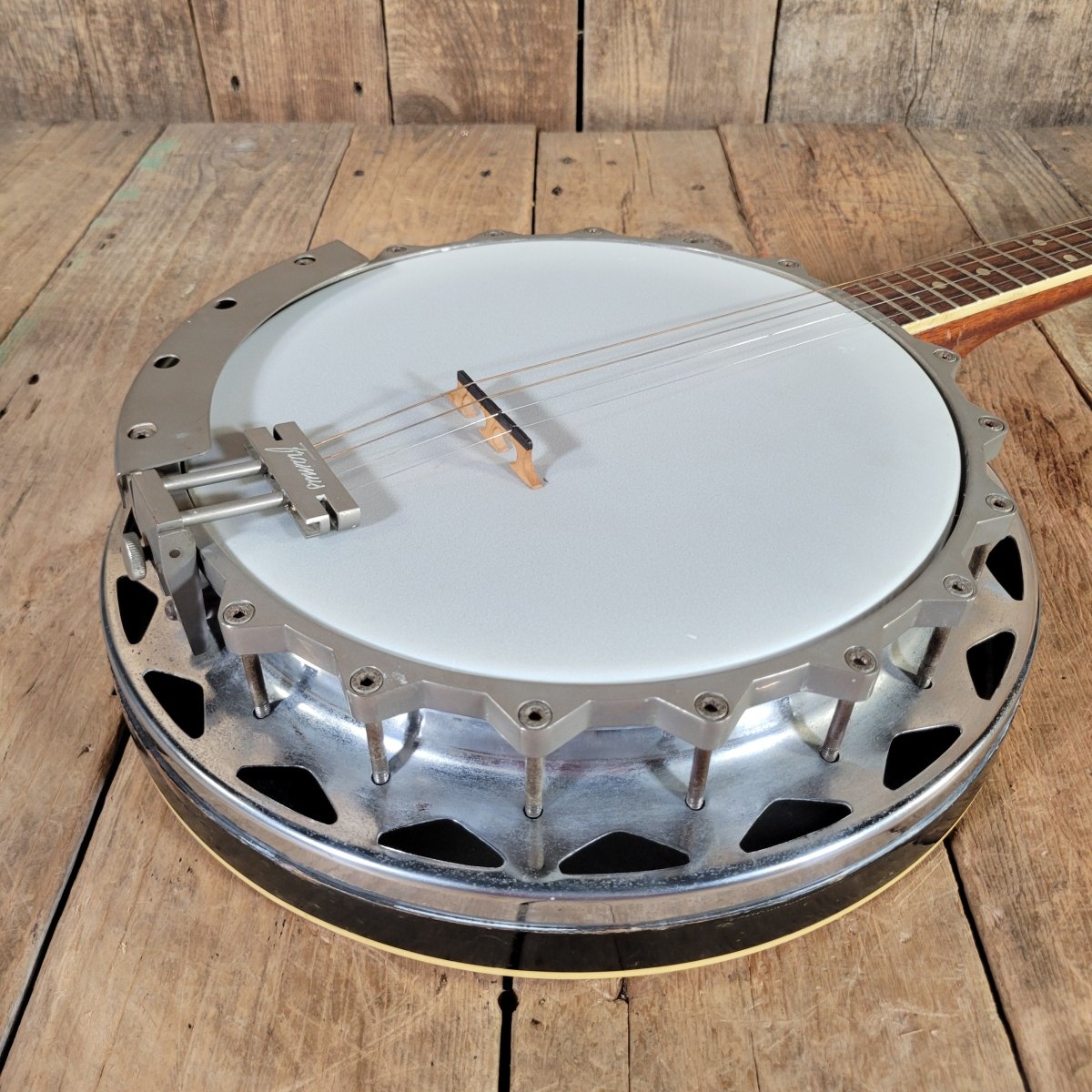 Framus Tenor 4 String Banjo w/ Chipboard Case - Mahar's Vintage Guitars