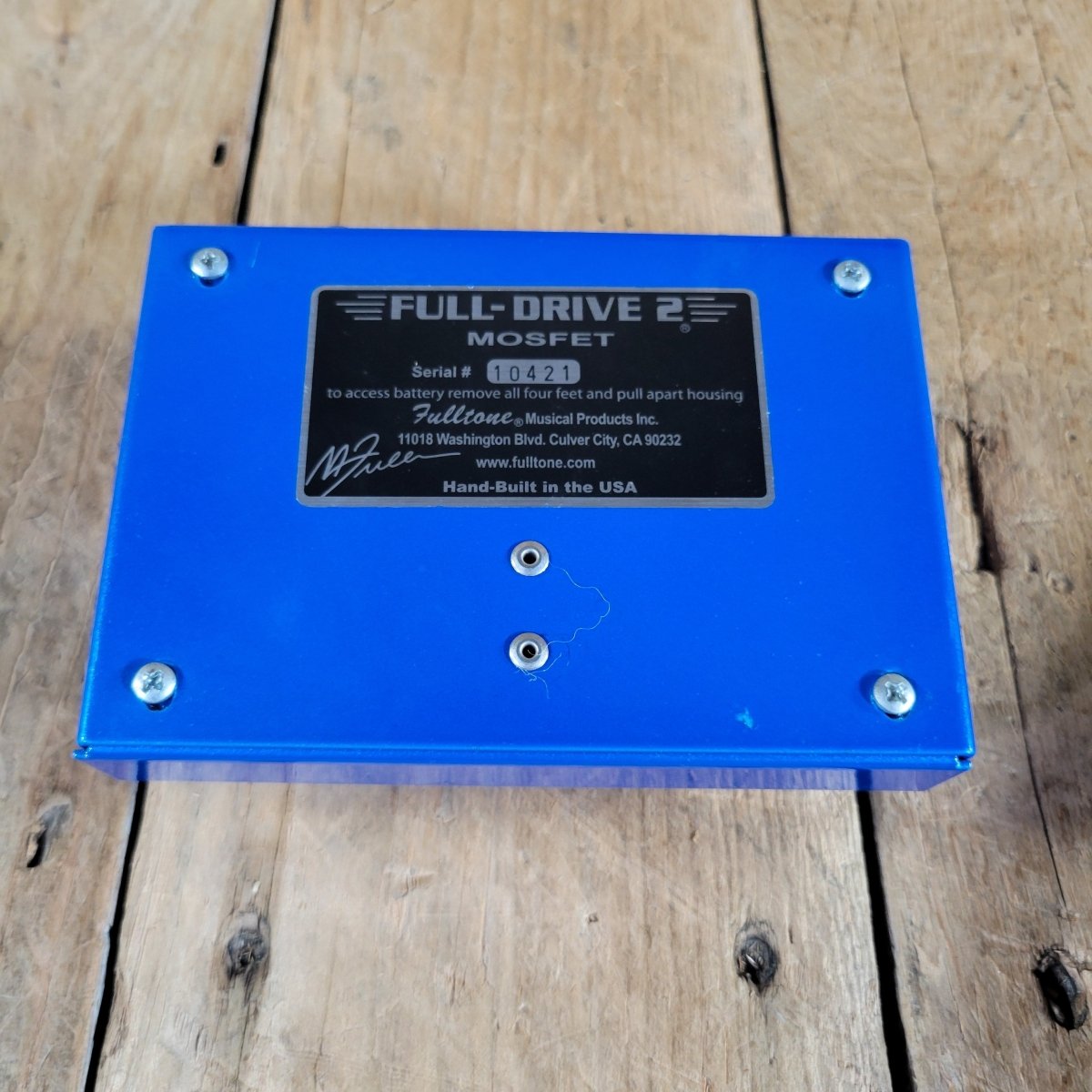 Fulltone 2009 Full-Drive 2 Mosfet, Near Mint - Mahar's Vintage Guitars