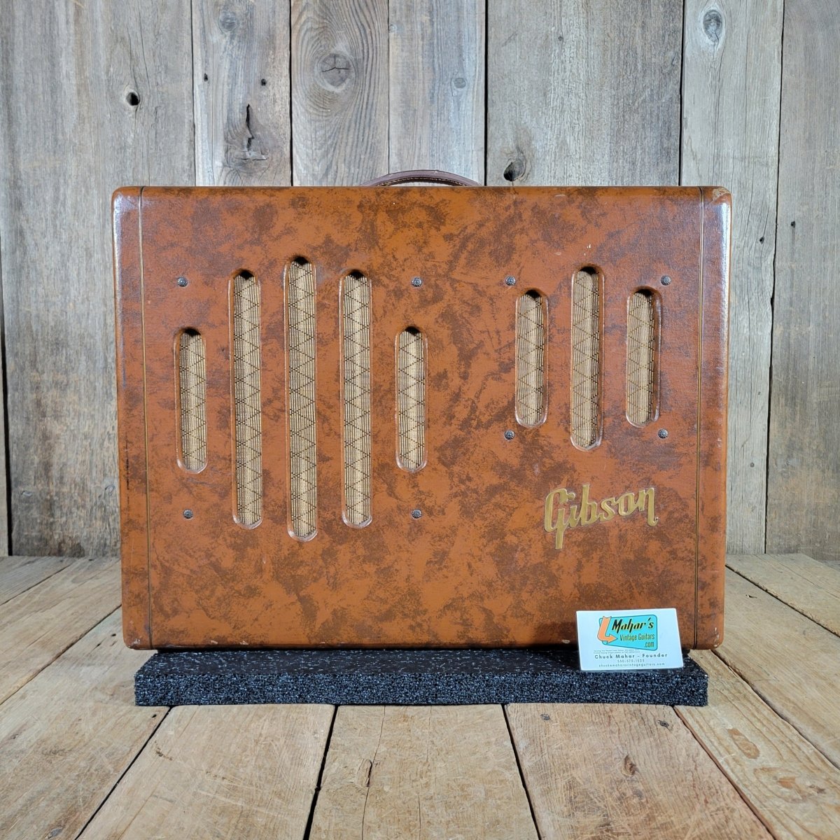 Gibson 1950 GA-50T Museum Piece! 100% Original, Original tubes! Mint! - Mahar's Vintage Guitars