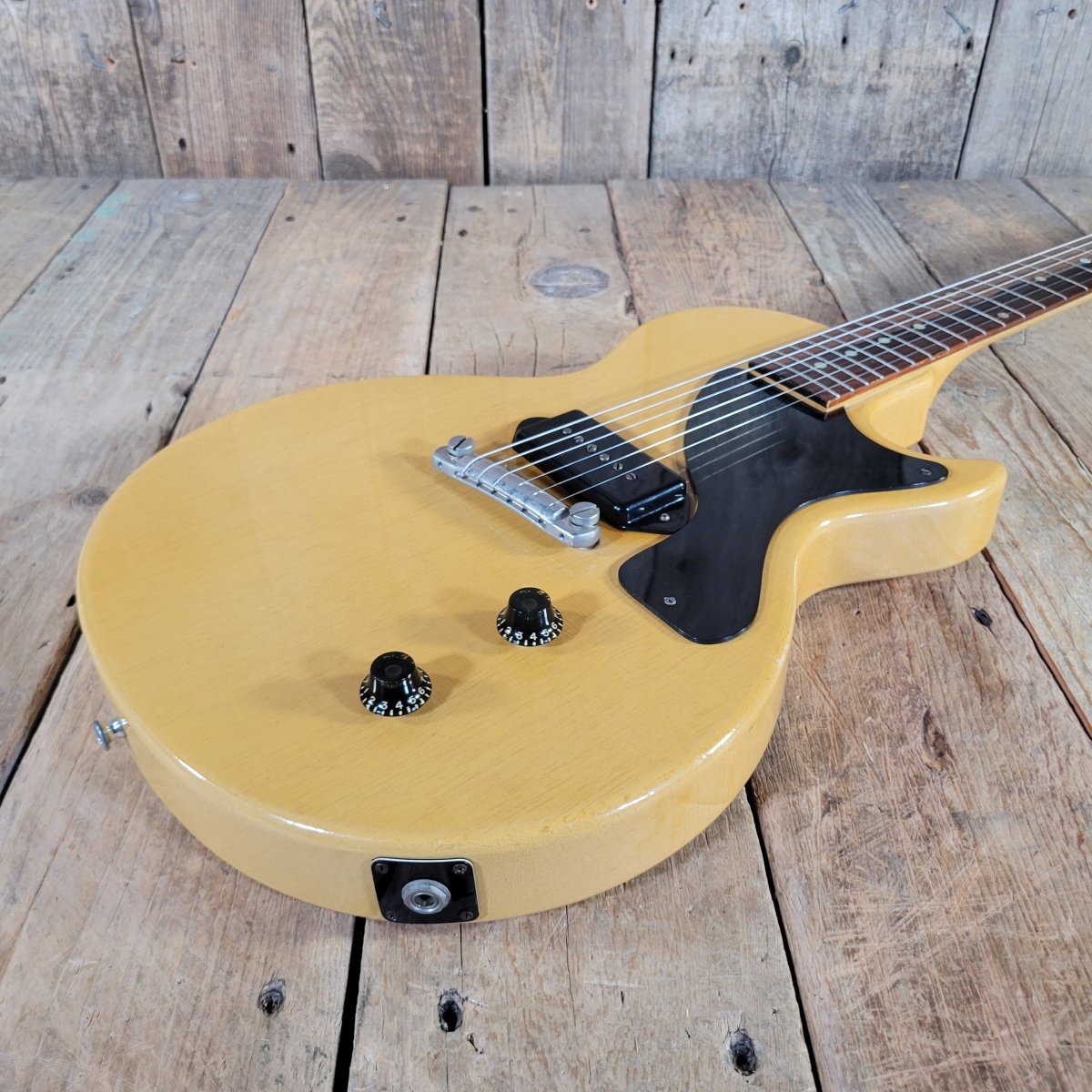 Gibson 1957 Les Paul TV Model Yellow P - 90 Near Mint Excuse - Free - Mahar's Vintage Guitars