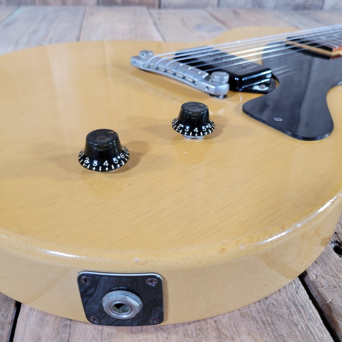 Gibson 1957 Les Paul TV Model Yellow P - 90 Near Mint Excuse - Free - Mahar's Vintage Guitars