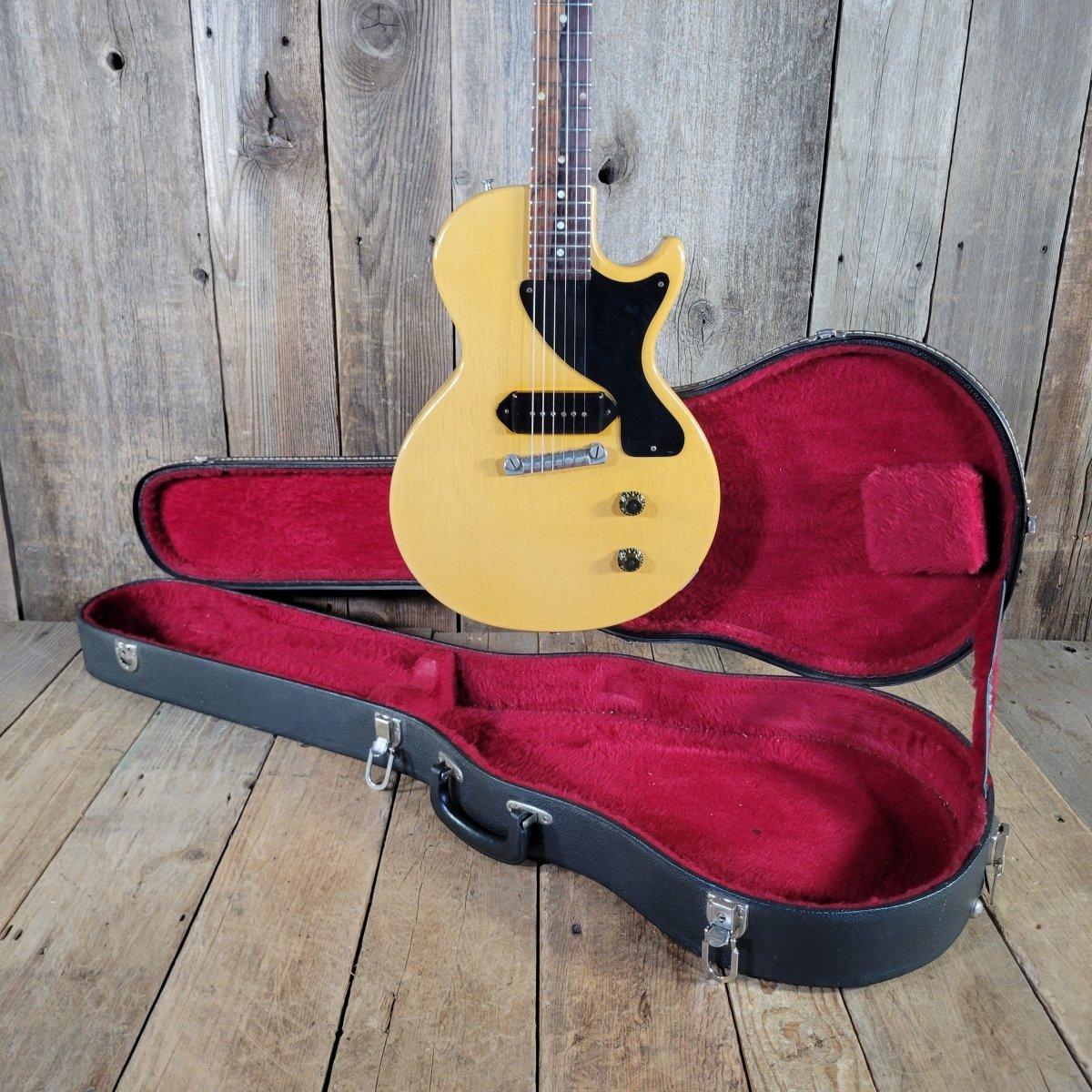 Gibson 1957 Les Paul TV Model Yellow P - 90 Near Mint Excuse - Free - Mahar's Vintage Guitars