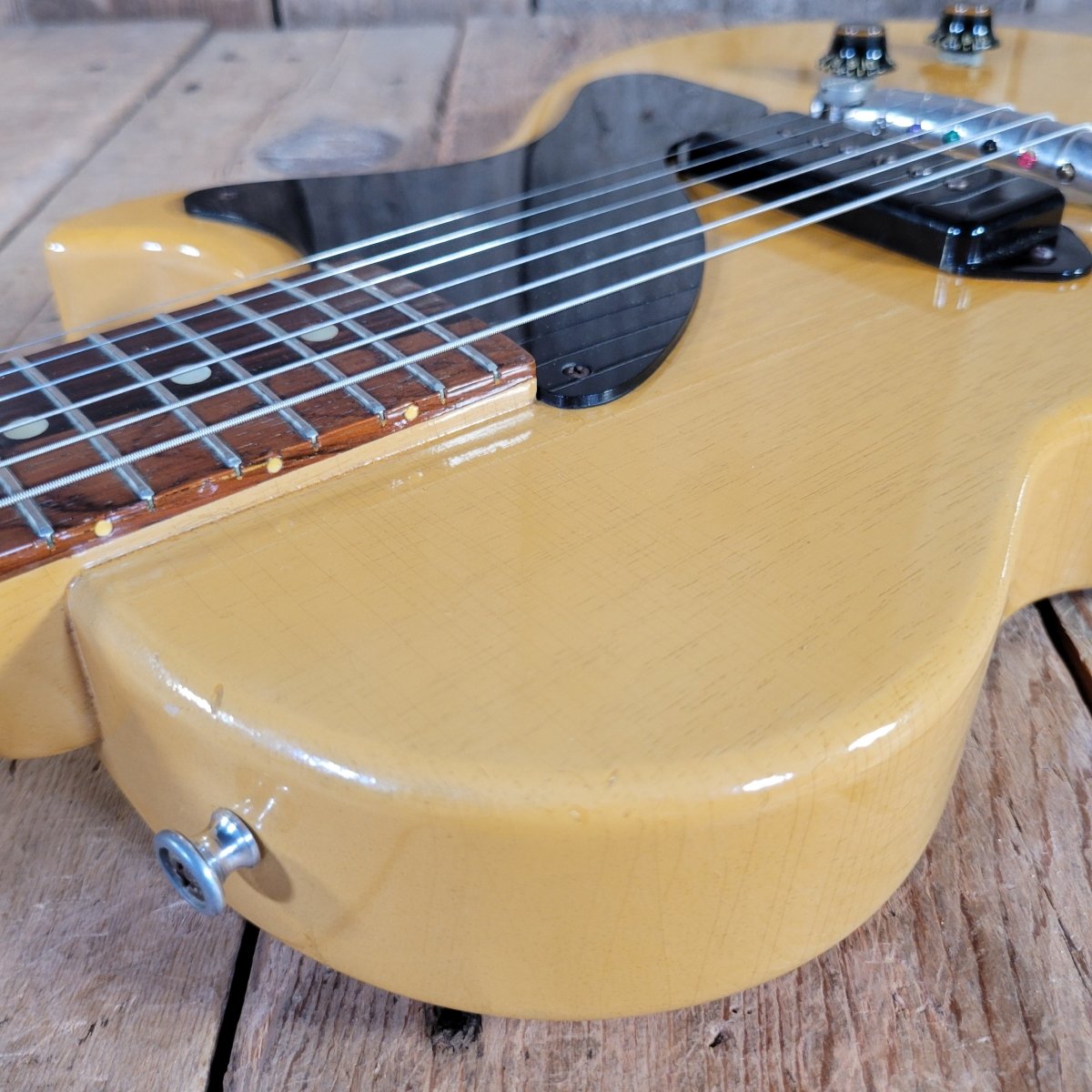 Gibson 1957 Les Paul TV Model Yellow P - 90 Near Mint Excuse - Free - Mahar's Vintage Guitars