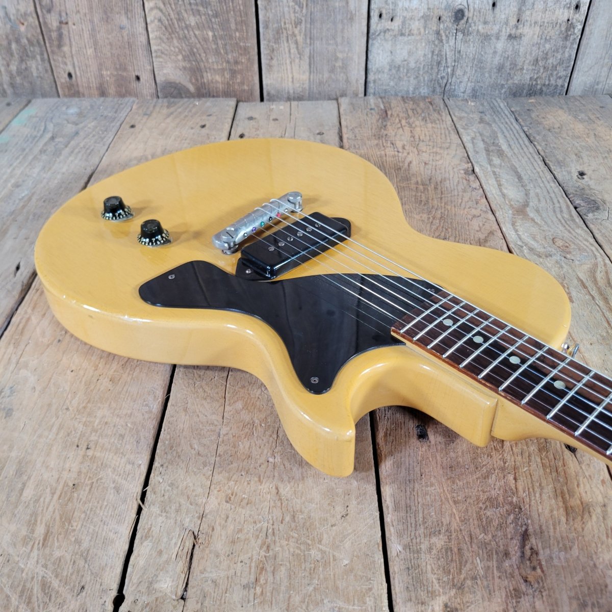 Gibson 1957 Les Paul TV Model Yellow P - 90 Near Mint Excuse - Free - Mahar's Vintage Guitars
