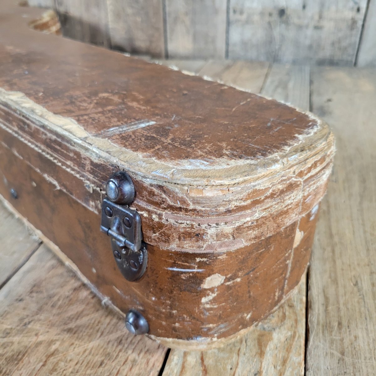 Gibson 1958 1959 1960 Stone Case Co 5 Latch Case ES-350 Byrdland 17" Archtop Case - Mahar's Vintage Guitars