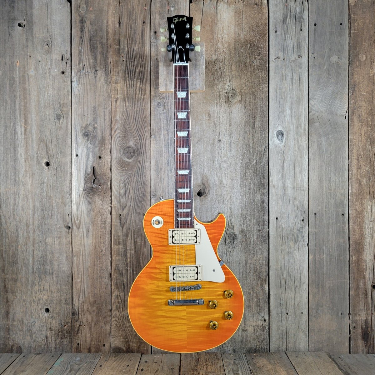 Gibson 1959 Les Paul Re - Issue 2000 Tangerine Burst - Mahar's Vintage Guitars