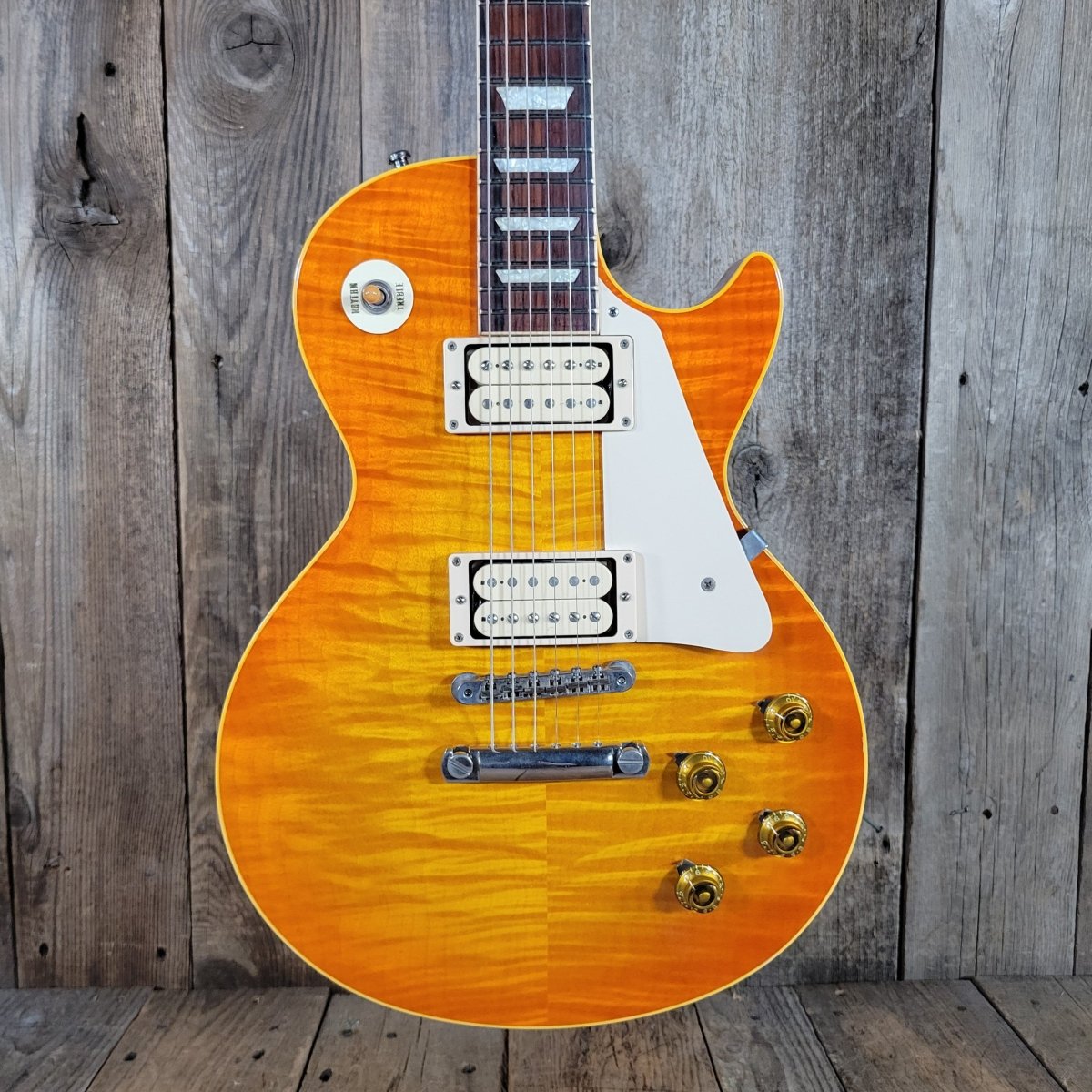 Gibson 1959 Les Paul Re - Issue 2000 Tangerine Burst - Mahar's Vintage Guitars