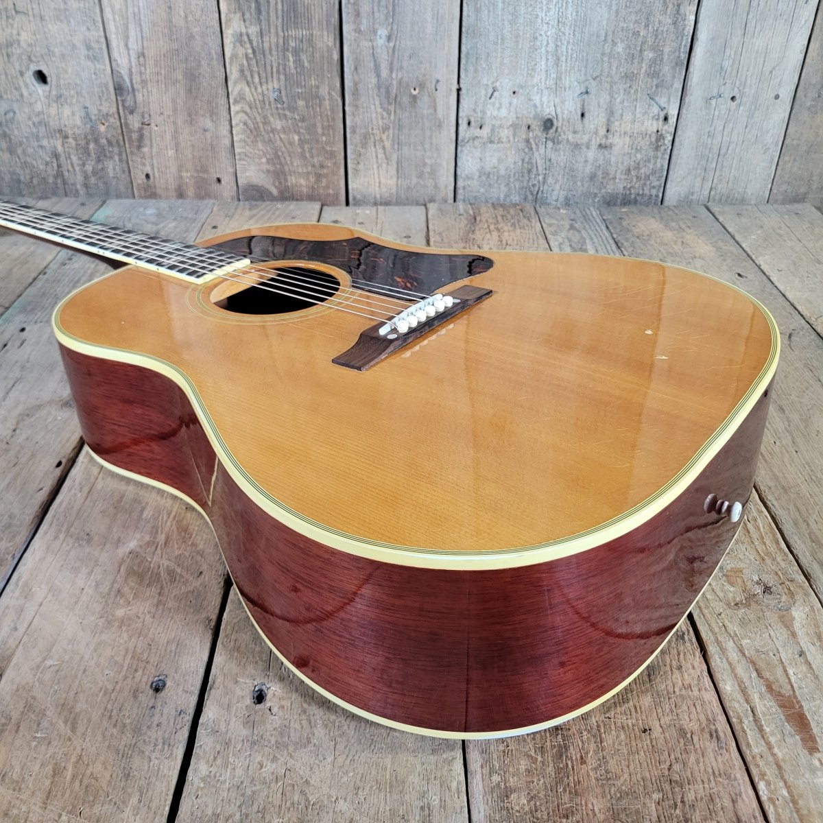 Gibson 1960 Country Western Natural Slope Shoulder w/ Provenance Excellent - Mahar's Vintage Guitars