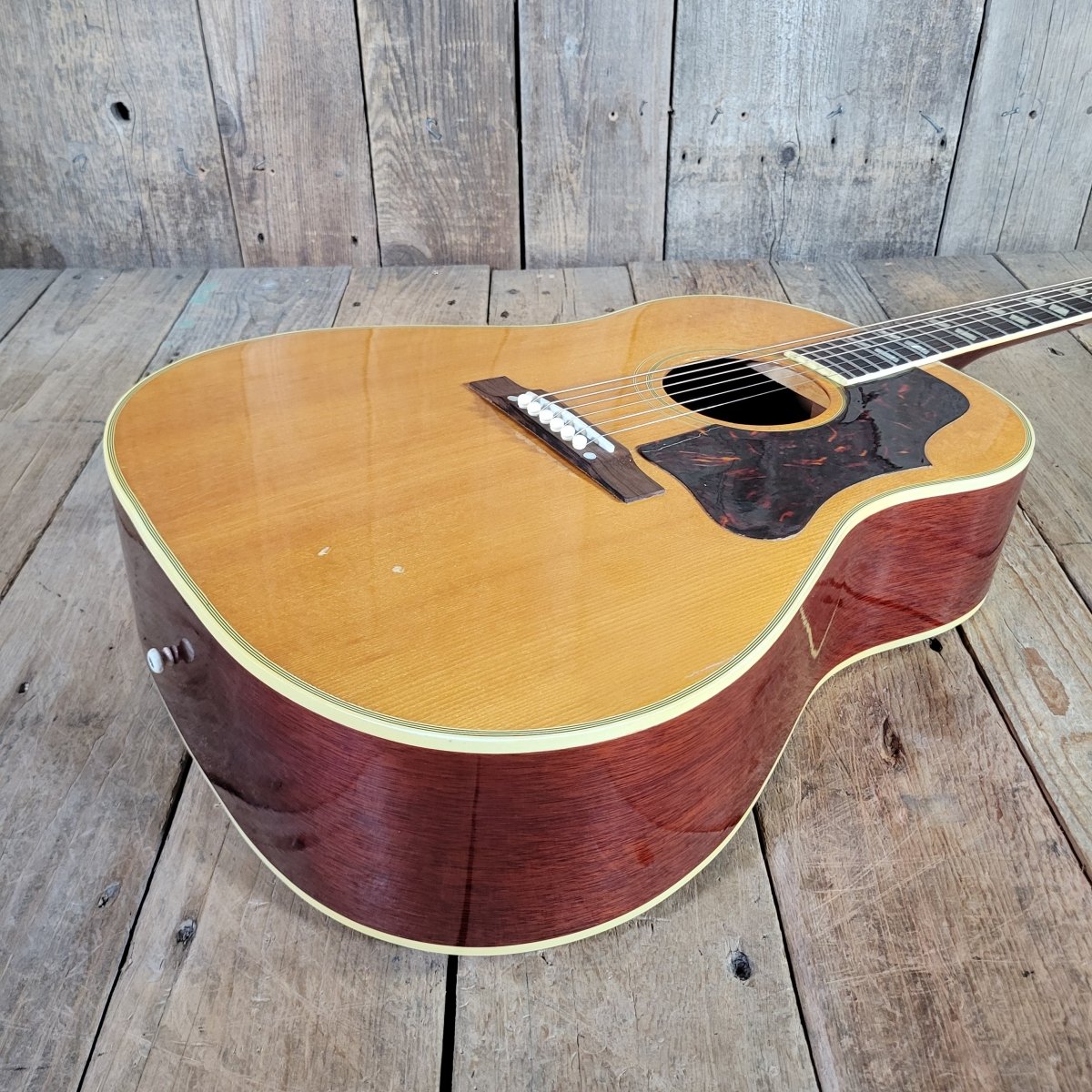 Gibson 1960 Country Western Natural Slope Shoulder w/ Provenance Excellent - Mahar's Vintage Guitars