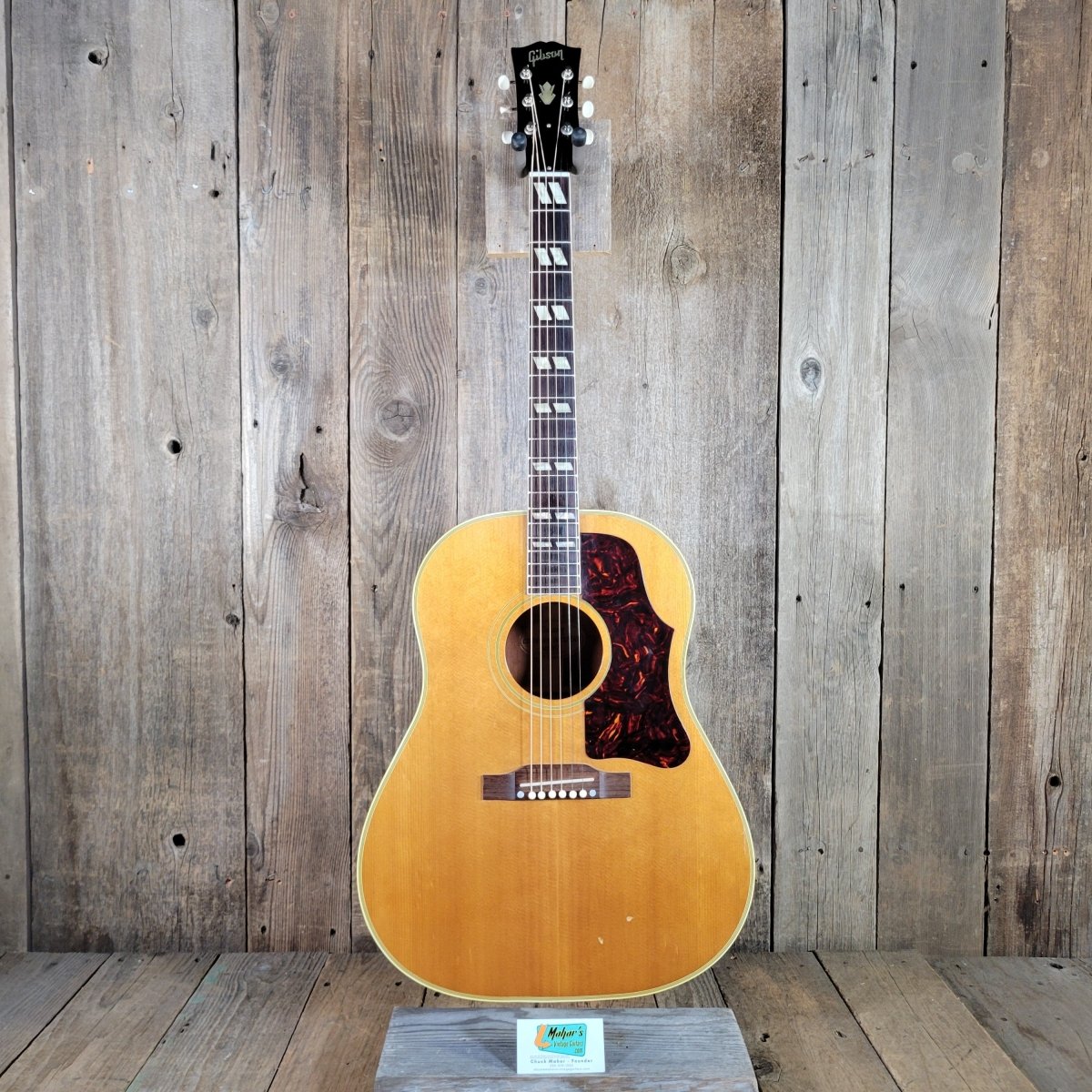 Gibson 1960 Country Western Natural Slope Shoulder w/ Provenance Excellent - Mahar's Vintage Guitars