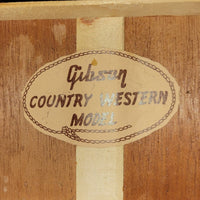 Gibson 1960 Country Western Natural Slope Shoulder w/ Provenance Excellent - Mahar's Vintage Guitars