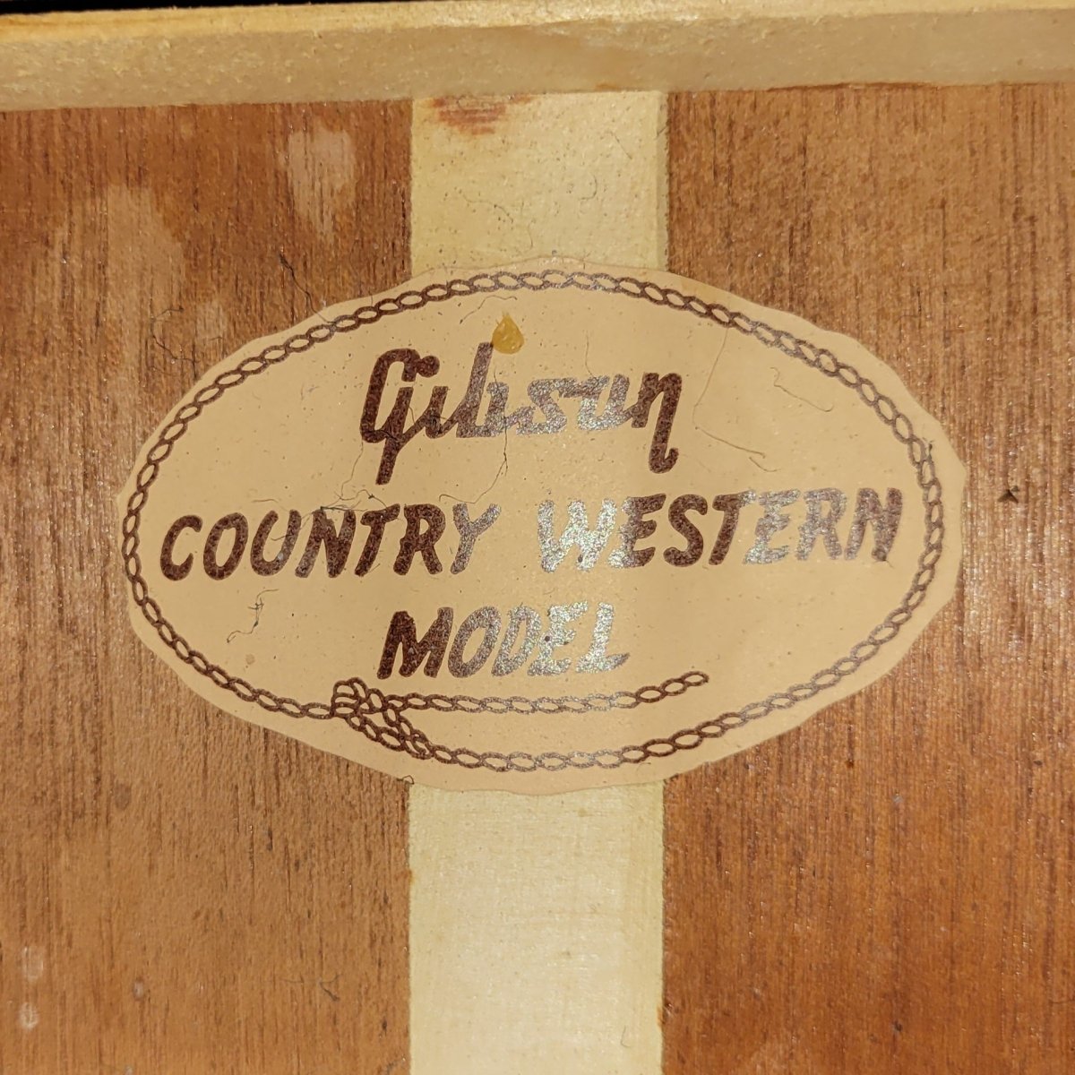 Gibson 1960 Country Western Natural Slope Shoulder w/ Provenance Excellent - Mahar's Vintage Guitars
