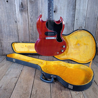 Gibson 1962 SG Les Paul Junior Cherry P - 90 Excellent - Mahar's Vintage Guitars