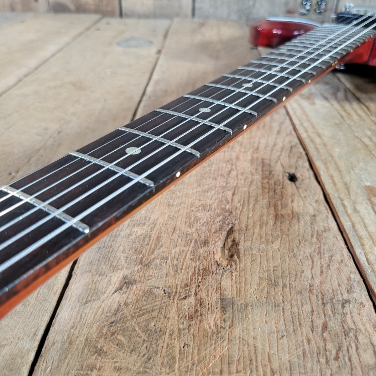Gibson 1962 SG Les Paul Junior Cherry P - 90 Excellent - Mahar's Vintage Guitars