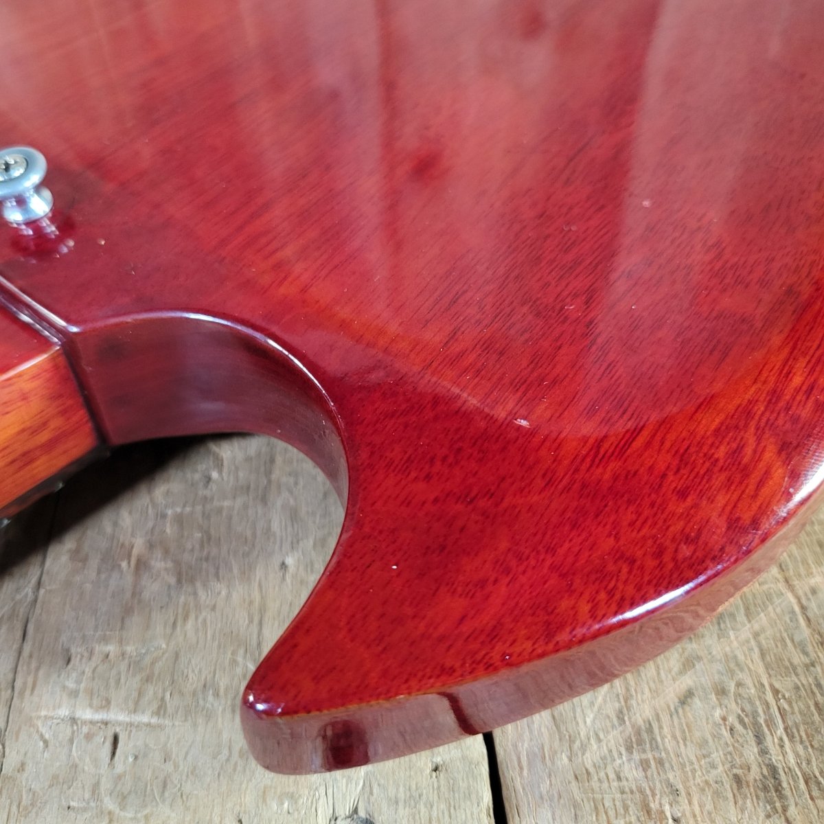 Gibson 1962 SG Les Paul Junior Cherry P - 90 Excellent - Mahar's Vintage Guitars