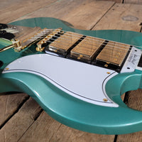 Gibson 1963 SG Custom Inverness Green 2023 – Wilcutt Exclusive Reissue with Maestro Vibrola - Mahar's Vintage Guitars