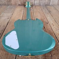 Gibson 1963 SG Custom Inverness Green 2023 – Wilcutt Exclusive Reissue with Maestro Vibrola - Mahar's Vintage Guitars