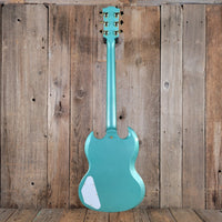 Gibson 1963 SG Custom Inverness Green 2023 – Wilcutt Exclusive Reissue with Maestro Vibrola - Mahar's Vintage Guitars