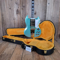 Gibson 1963 SG Custom Inverness Green 2023 – Wilcutt Exclusive Reissue with Maestro Vibrola - Mahar's Vintage Guitars