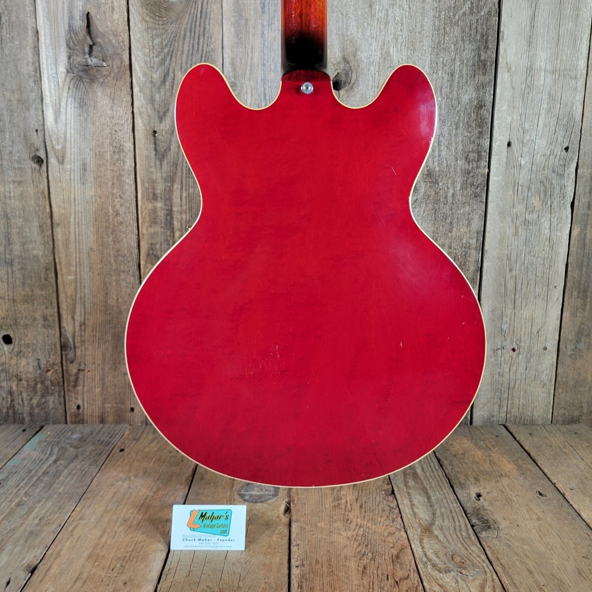 Gibson 1964 ES - 345 TDC Cherry Custom Ebony Board PAF Bigsby - Mahar's Vintage Guitars