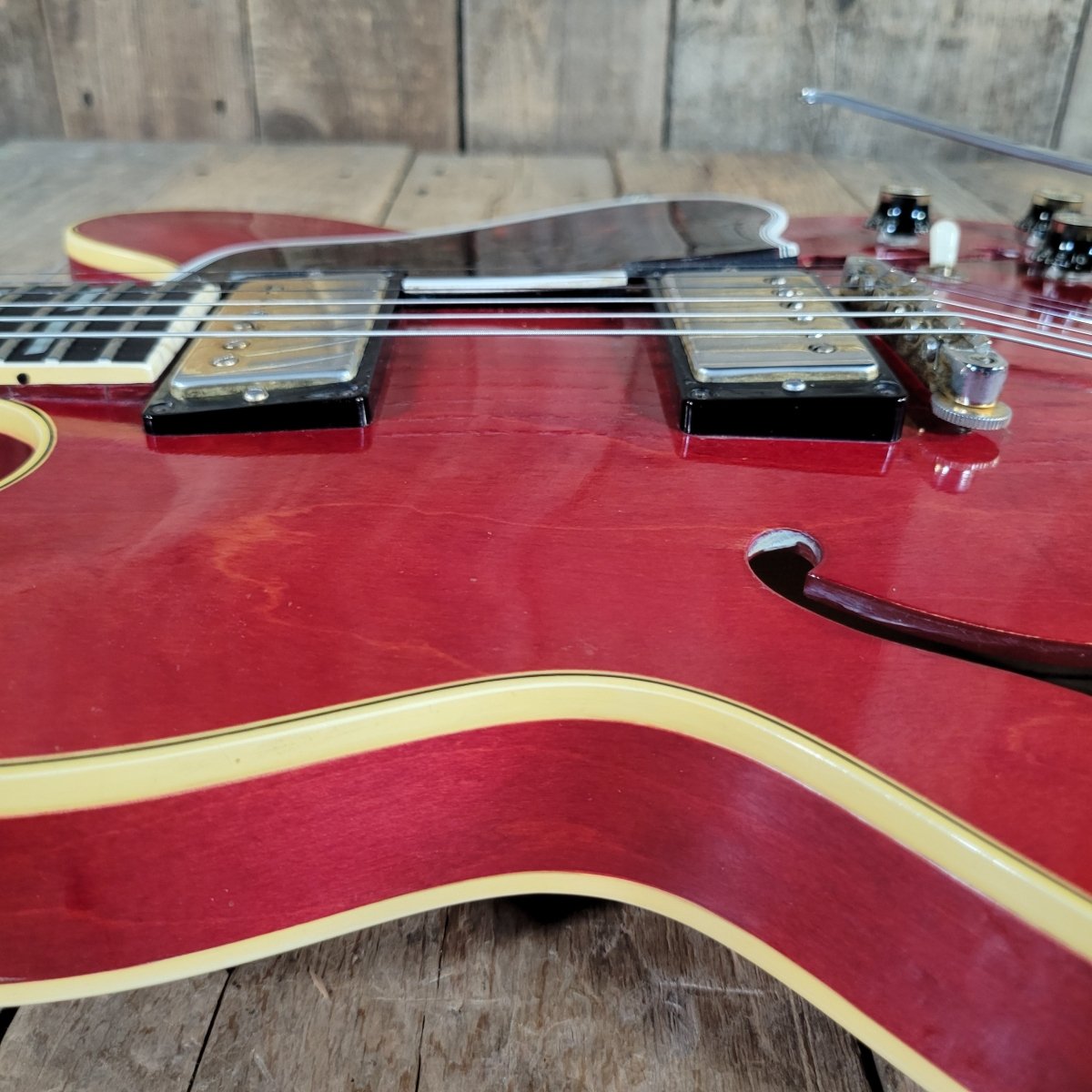 Gibson 1964 ES - 345 TDC Cherry Custom Ebony Board PAF Bigsby - Mahar's Vintage Guitars