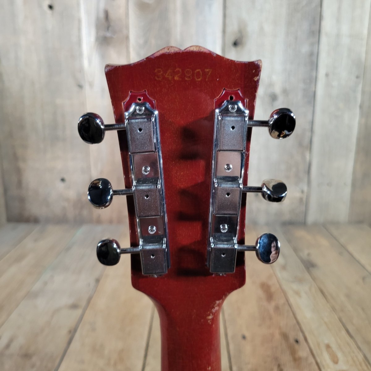 Gibson 1965 ES-125TC Cherry Sunburst P-90 Good - Mahar's Vintage Guitars