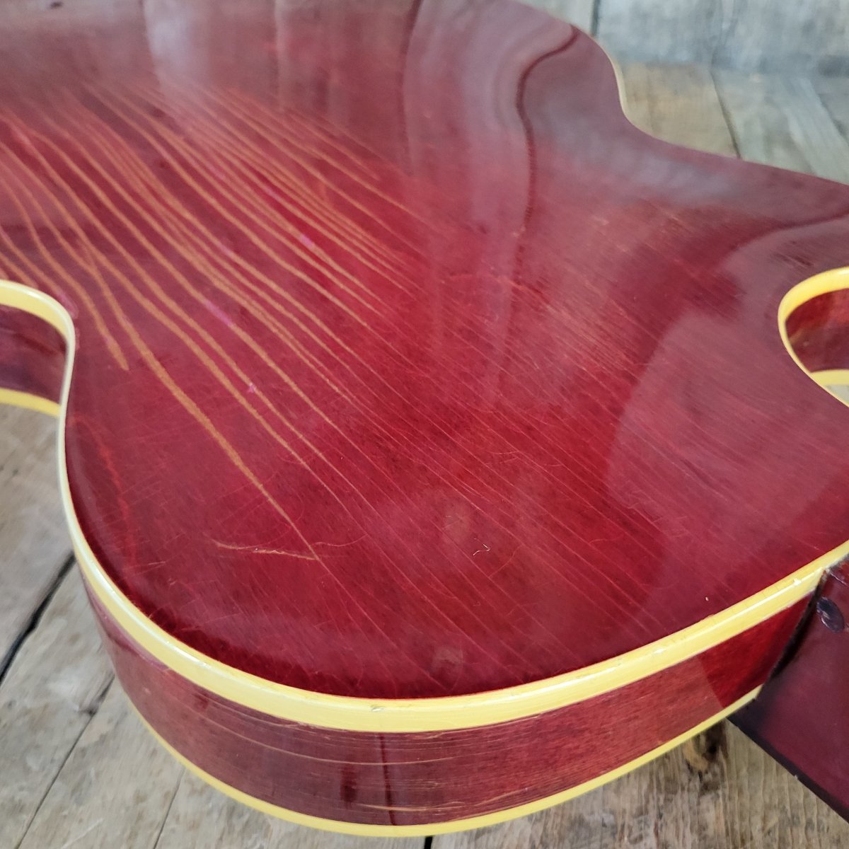 Gibson 1965 ES-125TC Cherry Sunburst P-90 Good - Mahar's Vintage Guitars