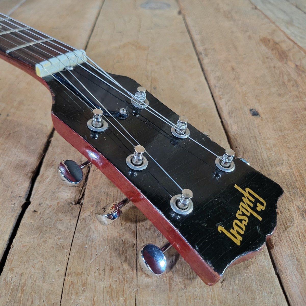 Gibson 1965 ES-125TC Cherry Sunburst P-90 Good - Mahar's Vintage Guitars