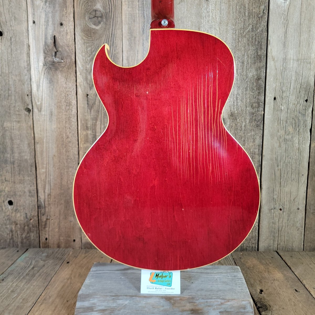 Gibson 1965 ES-125TC Cherry Sunburst P-90 Good - Mahar's Vintage Guitars