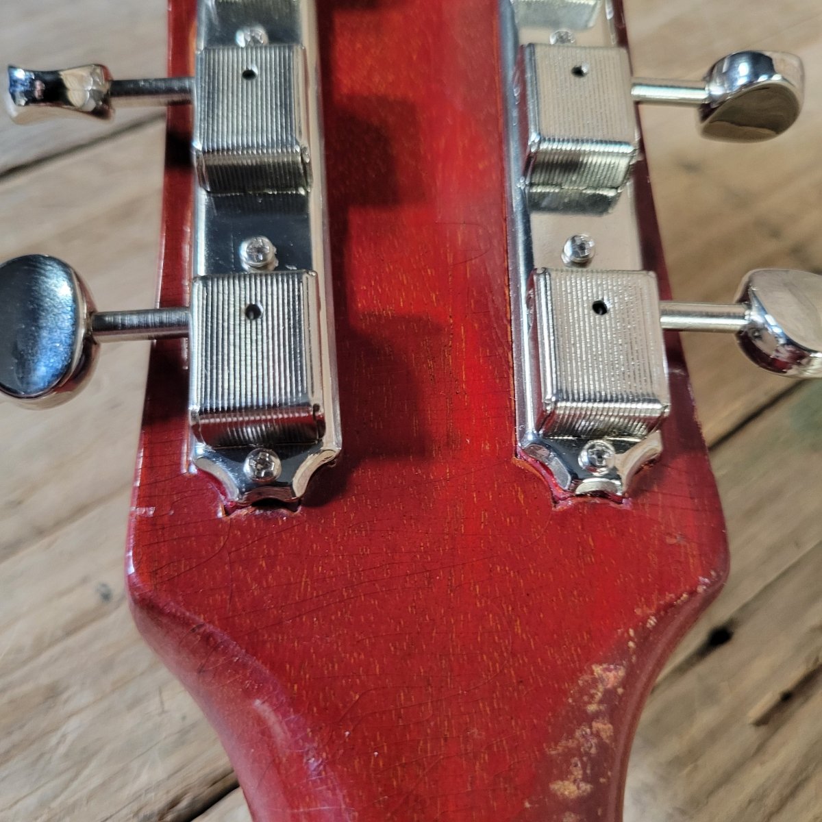 Gibson 1965 ES-125TC Cherry Sunburst P-90 Good - Mahar's Vintage Guitars