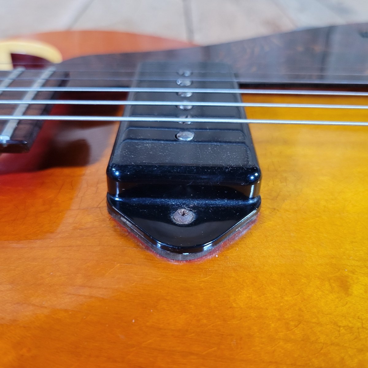 Gibson 1965 ES-125TC Cherry Sunburst P-90 Good - Mahar's Vintage Guitars