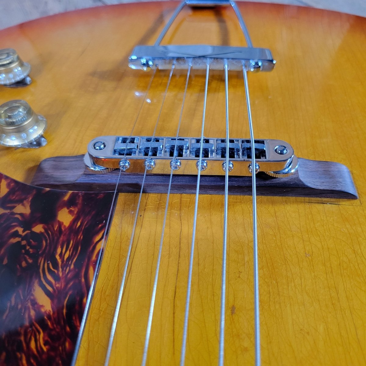 Gibson 1965 ES-125TC Cherry Sunburst P-90 Good - Mahar's Vintage Guitars