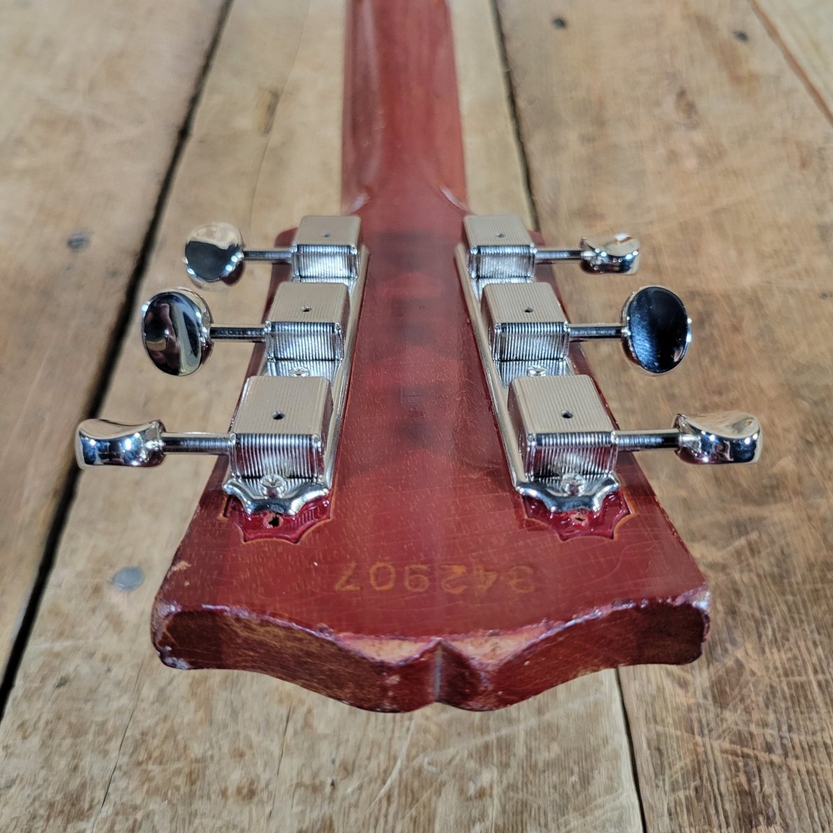 Gibson 1965 ES-125TC Cherry Sunburst P-90 Good - Mahar's Vintage Guitars