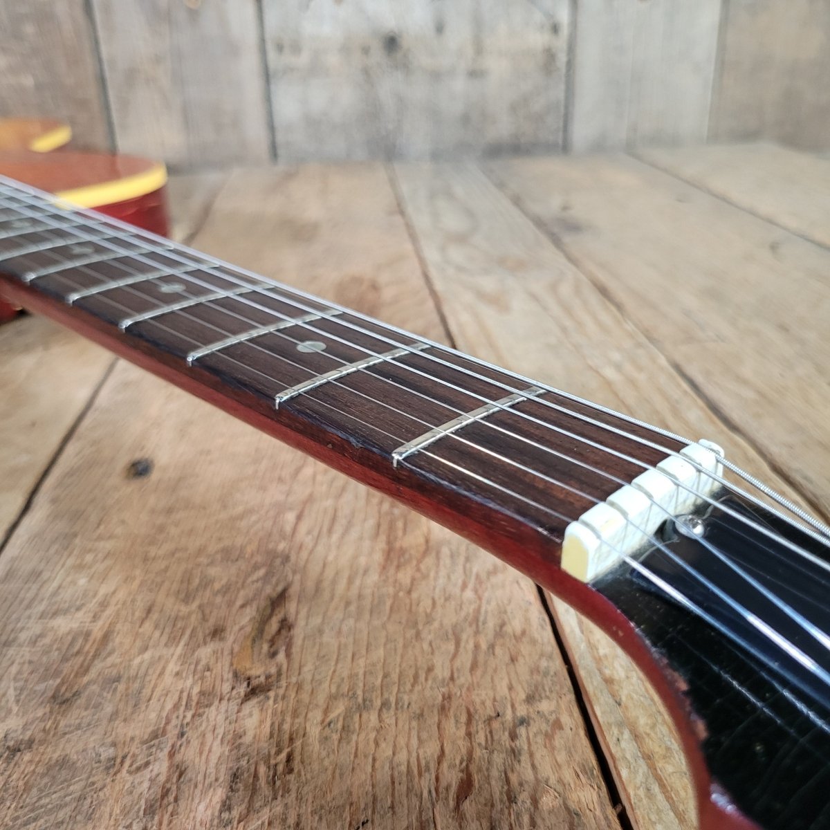 Gibson 1965 ES-125TC Cherry Sunburst P-90 Good - Mahar's Vintage Guitars