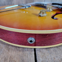 Gibson 1965 ES-125TC Cherry Sunburst P-90 Good - Mahar's Vintage Guitars