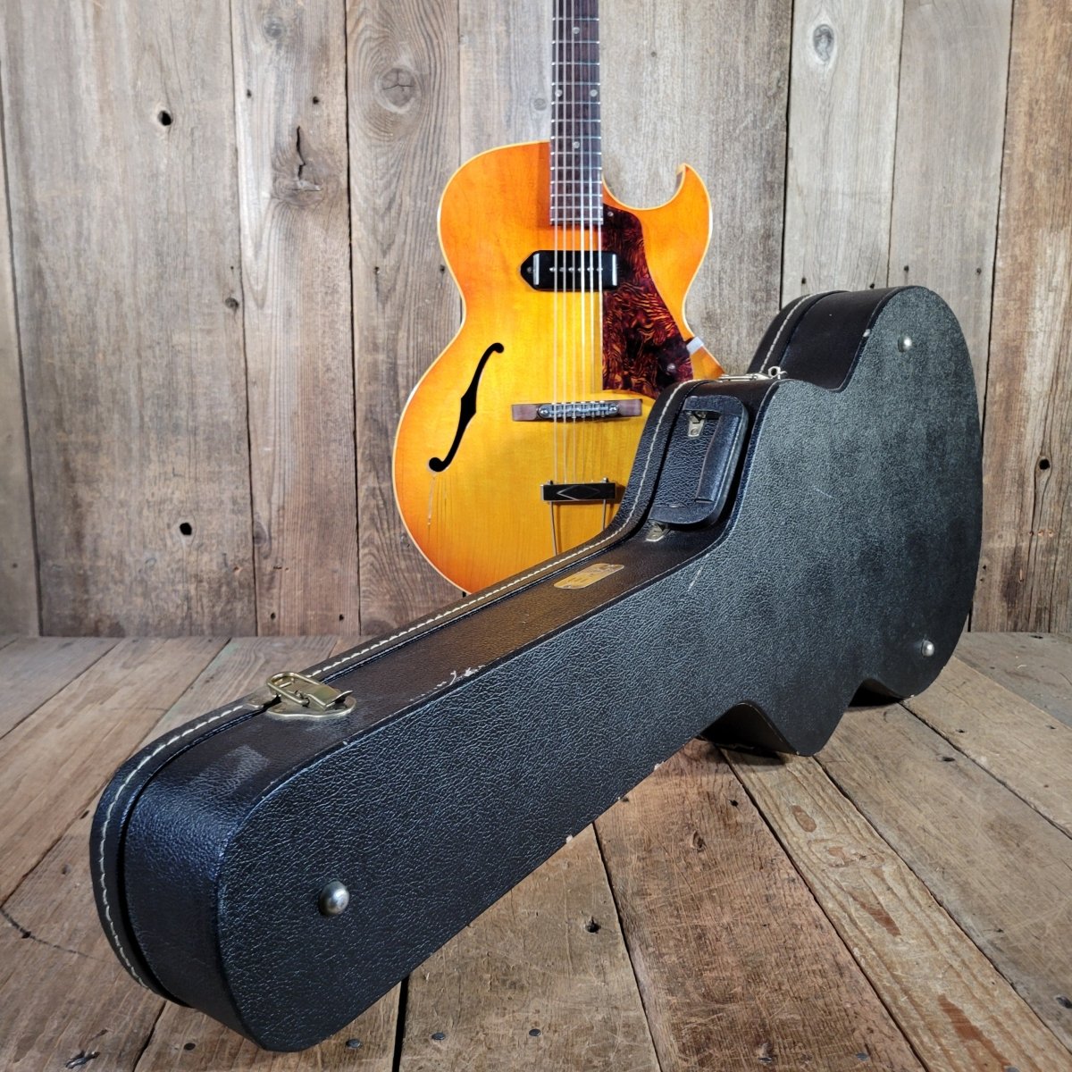 Gibson 1965 ES-125TC Cherry Sunburst P-90 Good - Mahar's Vintage Guitars