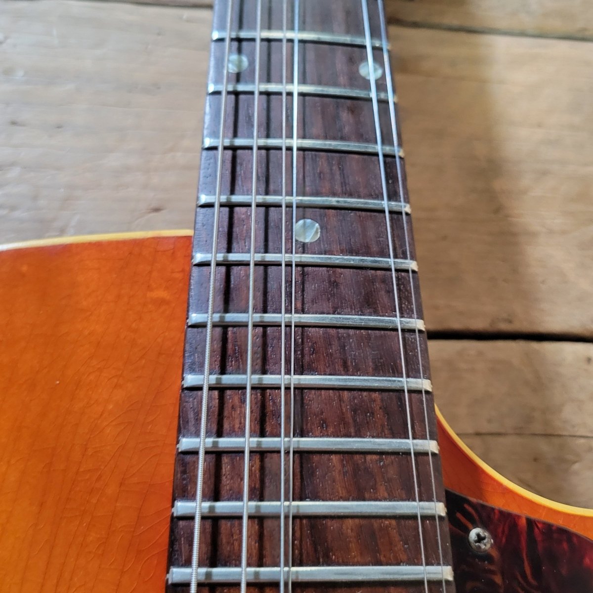 Gibson 1965 ES-125TC Cherry Sunburst P-90 Good - Mahar's Vintage Guitars