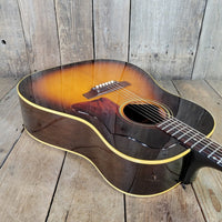 Gibson 1967 J - 45 Tobacco Sunburst Slope Shoulder Excellent - Mahar's Vintage Guitars